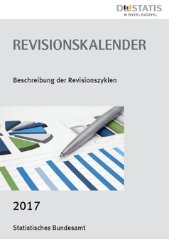Titelblatt des Revisionskalenders 2017 des Statistischen Bundesamtes