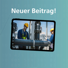Verdienststatistik in Niedersachsen – Ergebnisse für 2025 – Teil 2: Ein Mann und eine Frau untersuchen ein Wasserrohrsystem.