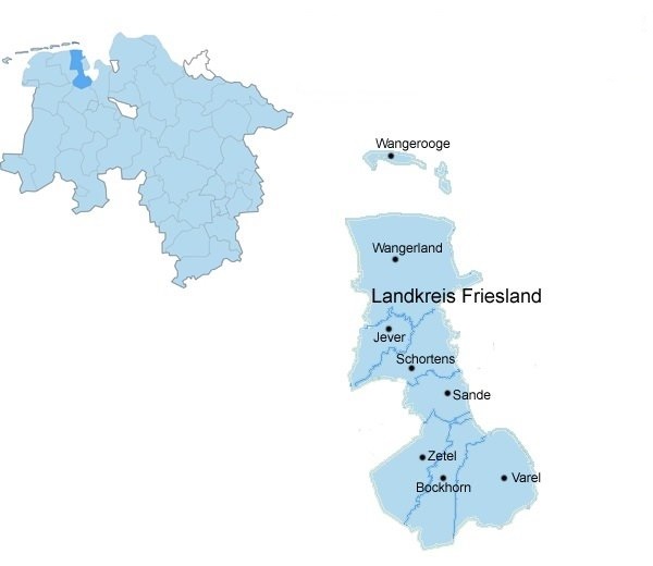 455 Friesland, Landkreis