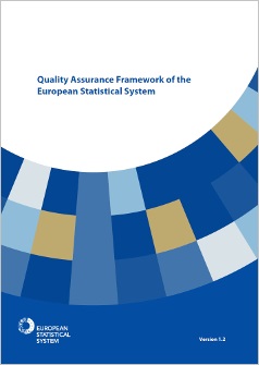 Titelseite der Publikation "Quality Assurance Framework of the European Statistical System"